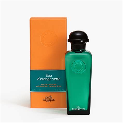 Hermes perfume orange bottle